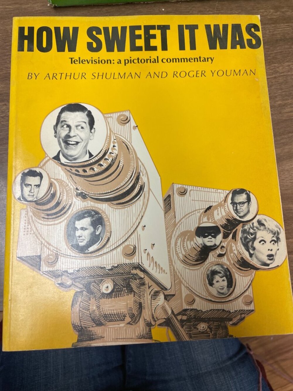 "How Sweet It Was" Television Pictorial Commentary 1966 Vintage TV History Book